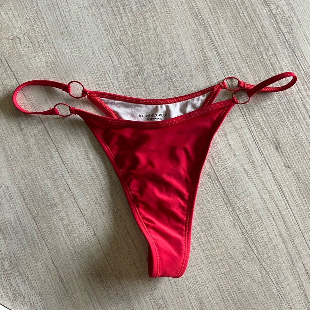 Red Boutine LA bikini Bottoms